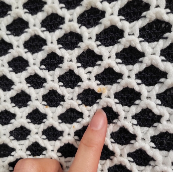 Rag & Bones Jean Tayn Croshet Mesh Tank Sweater - Picture 6 of 9